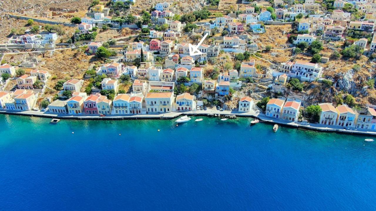 Pitini Nikos House Villa Symi Exterior photo