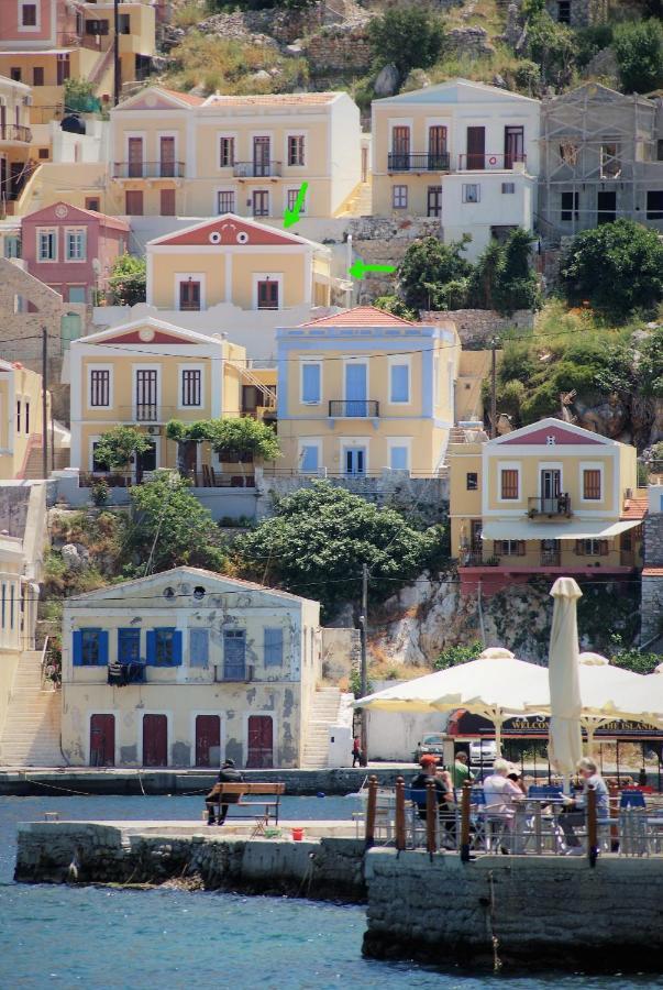 Pitini Nikos House Villa Symi Exterior photo